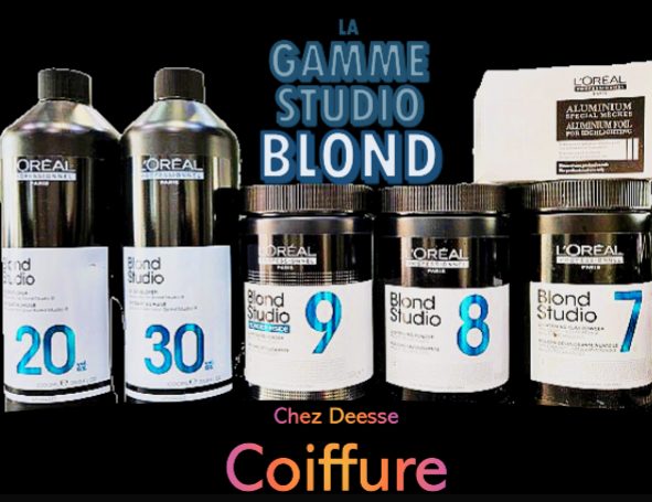 la gamme de produits L'Oréal professionnal Paris BLOND STUDIO