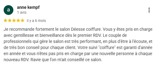 commentaire google